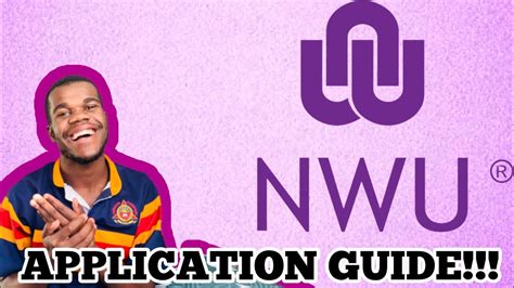 nwu online application.